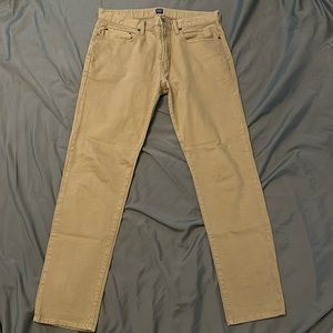 Gap tan jeans (EUC)